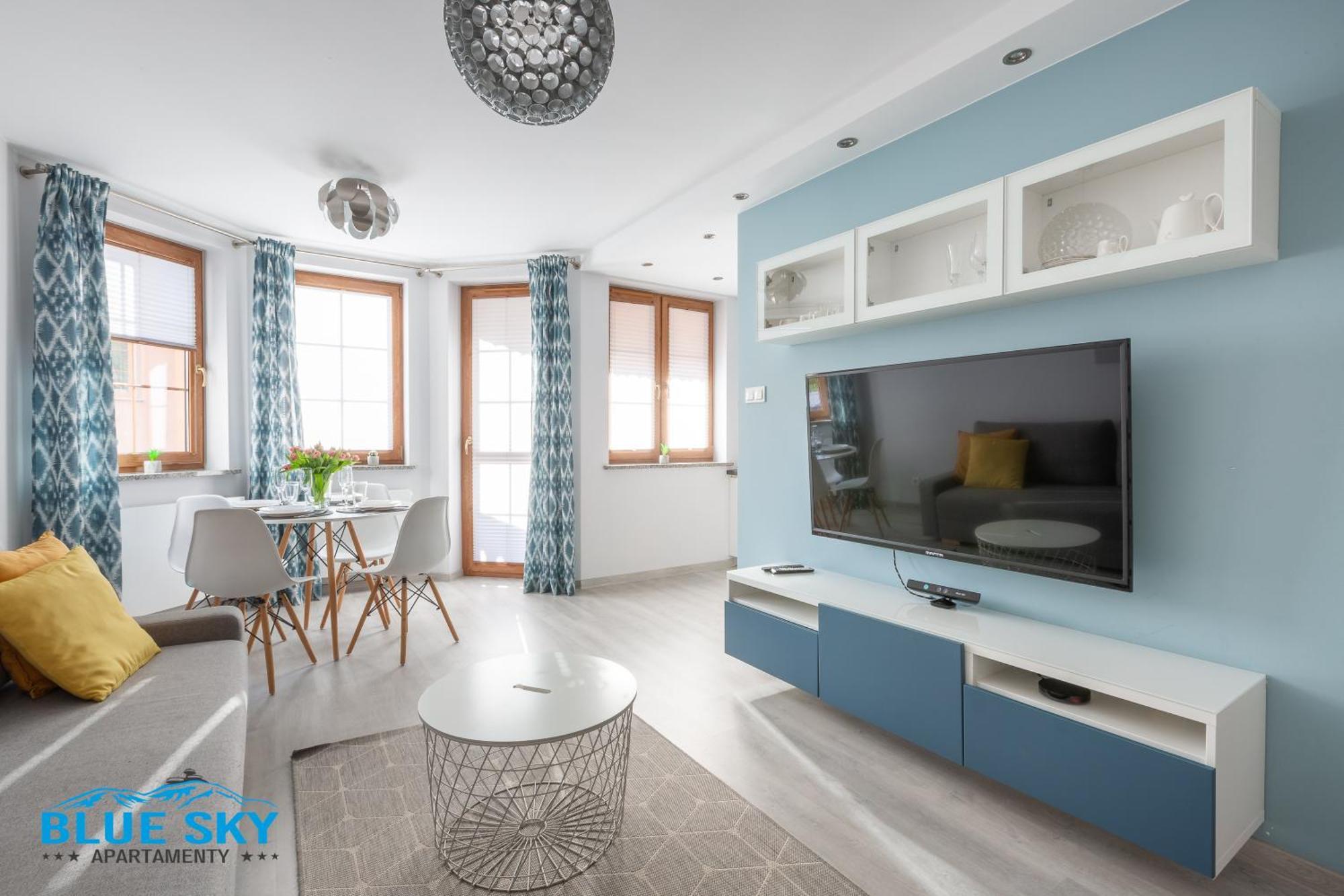 Apartmán Bluesky - Nadrzeczna 3d-3e, Blisko Centrum Karpacza, W Zielonej Okolicy